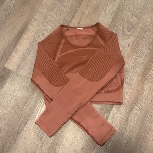 GYMSHARK CROP LONG SLEEVE